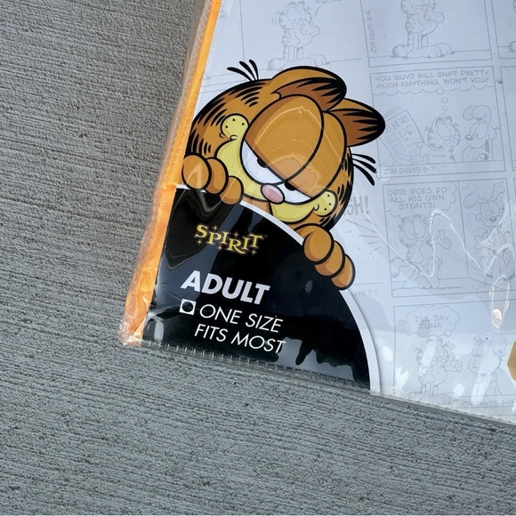 Spirit Halloween ADULT Garfield Inflatable Costume Cosplay O/S BRAND NEW - Picture 2 of 5